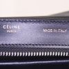 Celine Trapeze small model handbag in brown, black and beige tricolor leather - Detail D4 thumbnail