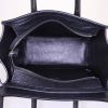 Sac bandoulière Celine Luggage Nano en cuir grainé noir - Detail D3 thumbnail