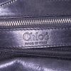 Bolso de mano Chloé Silverado en piel de pitón negra - Detail D3 thumbnail