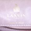 Lanvin Happy handbag in beige chevron quilted leather - Detail D4 thumbnail