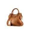 Balenciaga handbag in brown leather - 00pp thumbnail