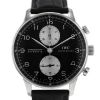 IWC Portuguese-Chronograph watch in stainless steel Circa  2000 - 00pp thumbnail