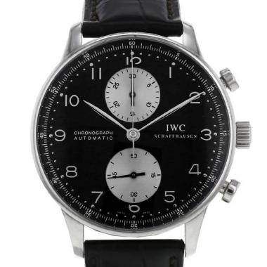 Reloj IWC Portuguese-Chronograph de acero Circa  2000