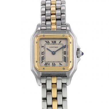 Reloj Cartier Panthère de oro y acero Circa  1990
