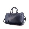 Balenciaga travel bag in blue leather - 00pp thumbnail
