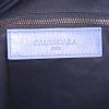 Sac de voyage Balenciaga en cuir bleu - Detail D4 thumbnail