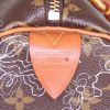 Bolso de mano Louis Vuitton Speedy Editions Limitées en lona Monogram marrón y cuero natural - Detail D3 thumbnail