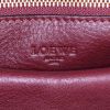 Loewe Amazona medium model handbag in burgundy leather - Detail D3 thumbnail