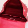 Dior Stardust small model backpack in red leather - Detail D2 thumbnail