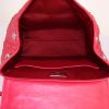 Dior Stardust large model backpack in red leather - Detail D2 thumbnail