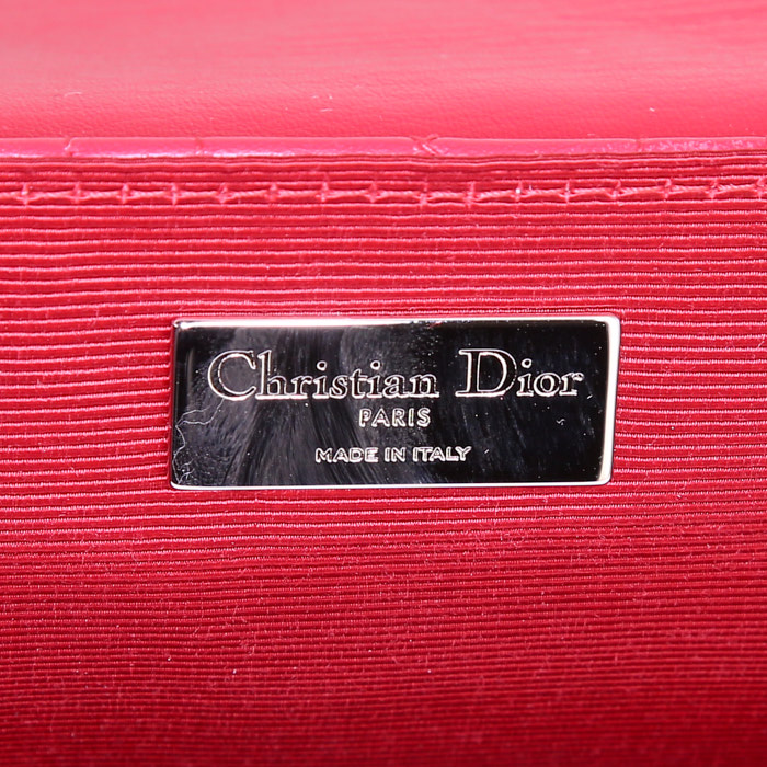 Sac à dos Dior Stardust grand modèle en cuir rouge - Detail D3