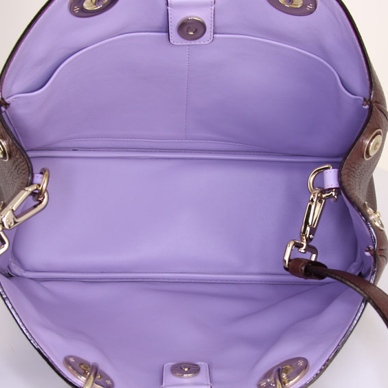 Borsa Dior Diorissimo modello medio in pelle martellata marrone - Detail D3