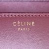 Bolso de mano Celine Classic Box modelo mediano en cuero box color burdeos - Detail D3 thumbnail