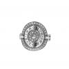 Half-articulated Bulgari Astrale large model ring in white gold and diamonds - 00pp thumbnail