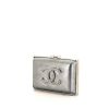 Minaudière Chanel Editions Limitées en cuir bleu métallisé - 00pp thumbnail