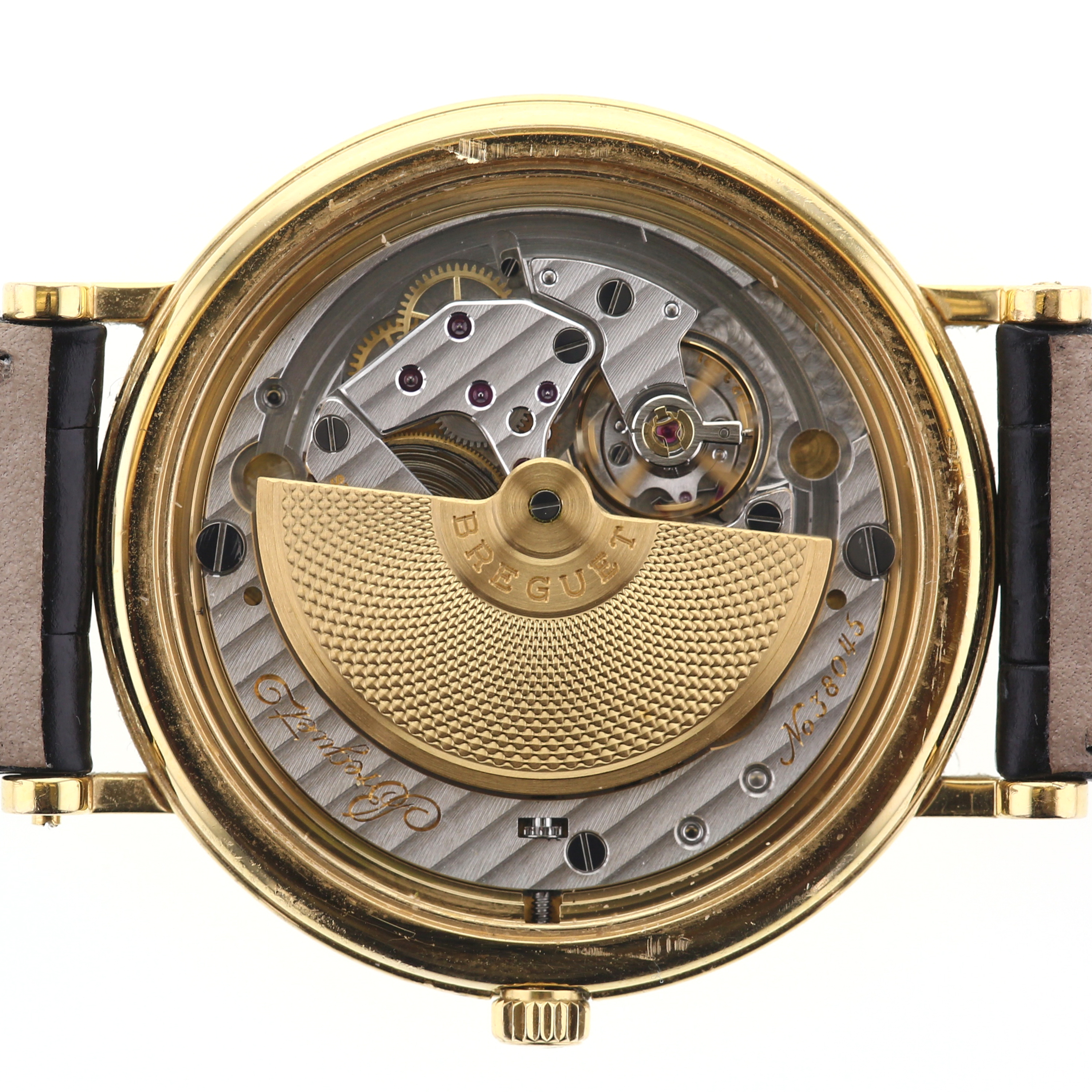 Montre Breguet Classic Complications en or jaune Ref : 3130 Vers 2011 - Detail D3