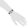 Cartier Tonneau watch in platinium Ref:  668 Circa  1960 - Detail D1 thumbnail