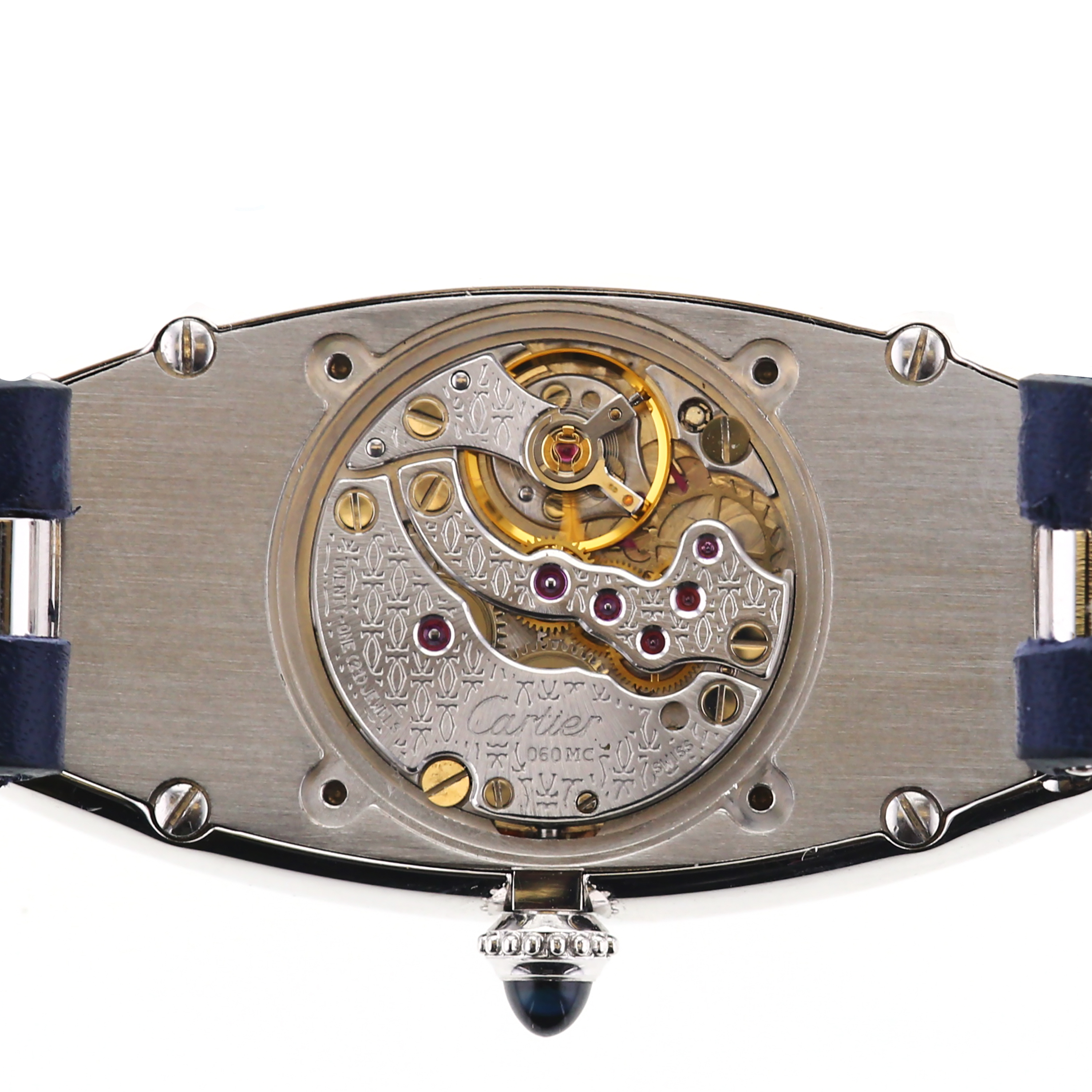 Cartier Baignoire allongée watch in white gold 18k Ref:  2514 Circa  2000