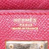 Hermes Kelly 32 cm handbag in red epsom leather - Detail D4 thumbnail