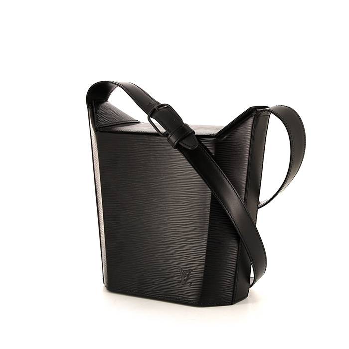 Louis Vuitton Louis Vuitton Black Epi Leather Adjustable Shoulder