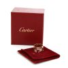 Cartier Lanière ring in yellow gold and diamonds - Detail D2 thumbnail