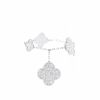 Bracelet Van Cleef & Arpels Magic Alhambra en or blanc et diamants - 360 thumbnail
