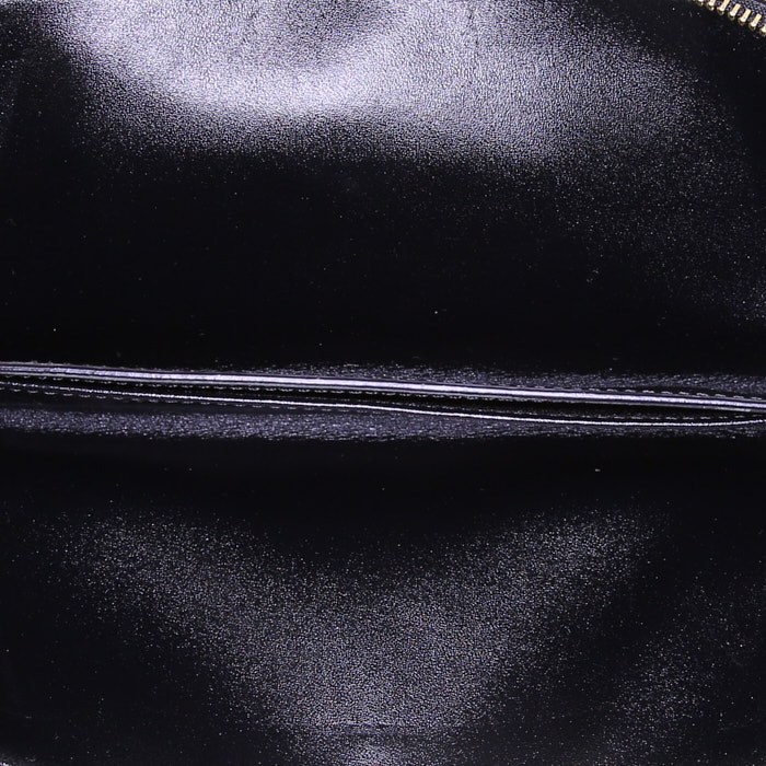 Portafogli Burberry in pelle martellata nera - Detail D2