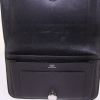 Hermes Dogon - Pocket Hand wallet in black Swift leather - Detail D2 thumbnail