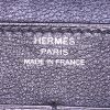 Hermes Dogon - Pocket Hand wallet in black Swift leather - Detail D4 thumbnail