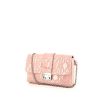 Dior Miss Dior handbag in varnished pink patent quilted leather - 00pp thumbnail