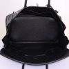 Bolso de mano Hermes Birkin 35 cm en cuero granulado negro - Detail D2 thumbnail