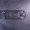 Hermes Birkin 35 cm handbag in black grained leather - Detail D4 thumbnail