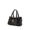 Renaud Pellegrino handbag in black grained leather - 00pp thumbnail