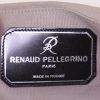 Bolso de mano Renaud Pellegrino en cuero granulado negro - Detail D3 thumbnail