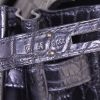 Bolso de mano Hermes Birkin 35 cm en cocodrilo negro - Detail D4 thumbnail