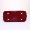 Louis Vuitton Alma handbag in burgundy monogram patent leather - Detail D5 thumbnail