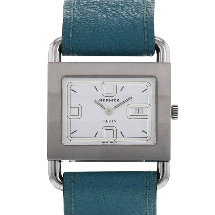 Hermes Barenia watch in stainless steel Circa  2000 - 00pp