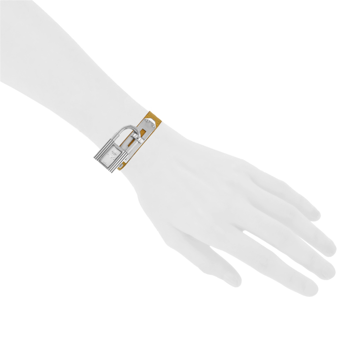 Reloj Hermes Kelly-Cadenas de acero Ref :  KE1.210 Circa  2000 - Detail D1