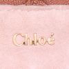 Bolso de mano Chloé Aurore en cuero granulado marrón - Detail D3 thumbnail