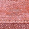 Bolso de mano Hermès Dalvy en cuero de Pecarí color oro - Detail D3 thumbnail