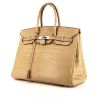 Hermes Birkin 35 cm handbag in beige alligator - 00pp thumbnail