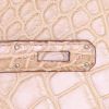 Borsa Hermes Birkin 35 cm in alligatore beige - Detail D4 thumbnail