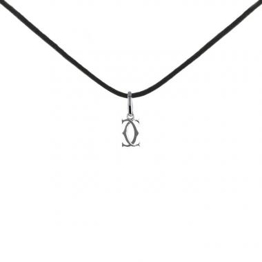 Pendentif Cartier C de Cartier en or blanc