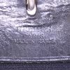 Sac à dos Hermès Herbag - Backpack en toile noire et cuir noir - Detail D3 thumbnail