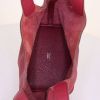 Bolso de mano Hermes Picotin modelo pequeño en cuero togo color frambuesa - Detail D2 thumbnail