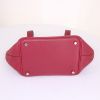 Hermes Picotin small model handbag in raspberry pink togo leather - Detail D4 thumbnail