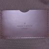 Valigia flessibile Louis Vuitton Pegase in tela cerata con motivo a scacchi marrone e pelle lucida marrone - Detail D4 thumbnail