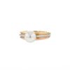 Cartier 1990's ring in 3 golds and pearl - 00pp thumbnail
