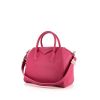 Bolso para llevar al hombro o en la mano Givenchy Antigona modelo pequeño en cuero granulado rosa - 00pp thumbnail