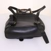 Gucci Bamboo small model backpack in black leather - Detail D4 thumbnail